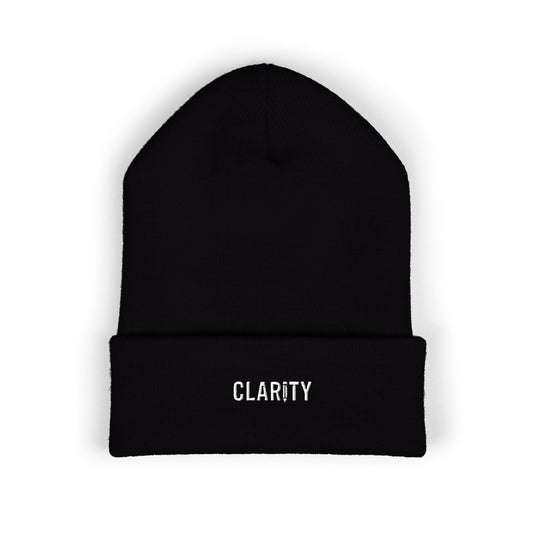 Embroidered Clarity Classic Cuffed Beanie