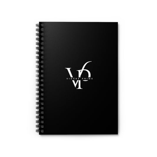 Luxury Spiral Notebook - Ruled Line - Videre Prime Visionary Brand Movement Design