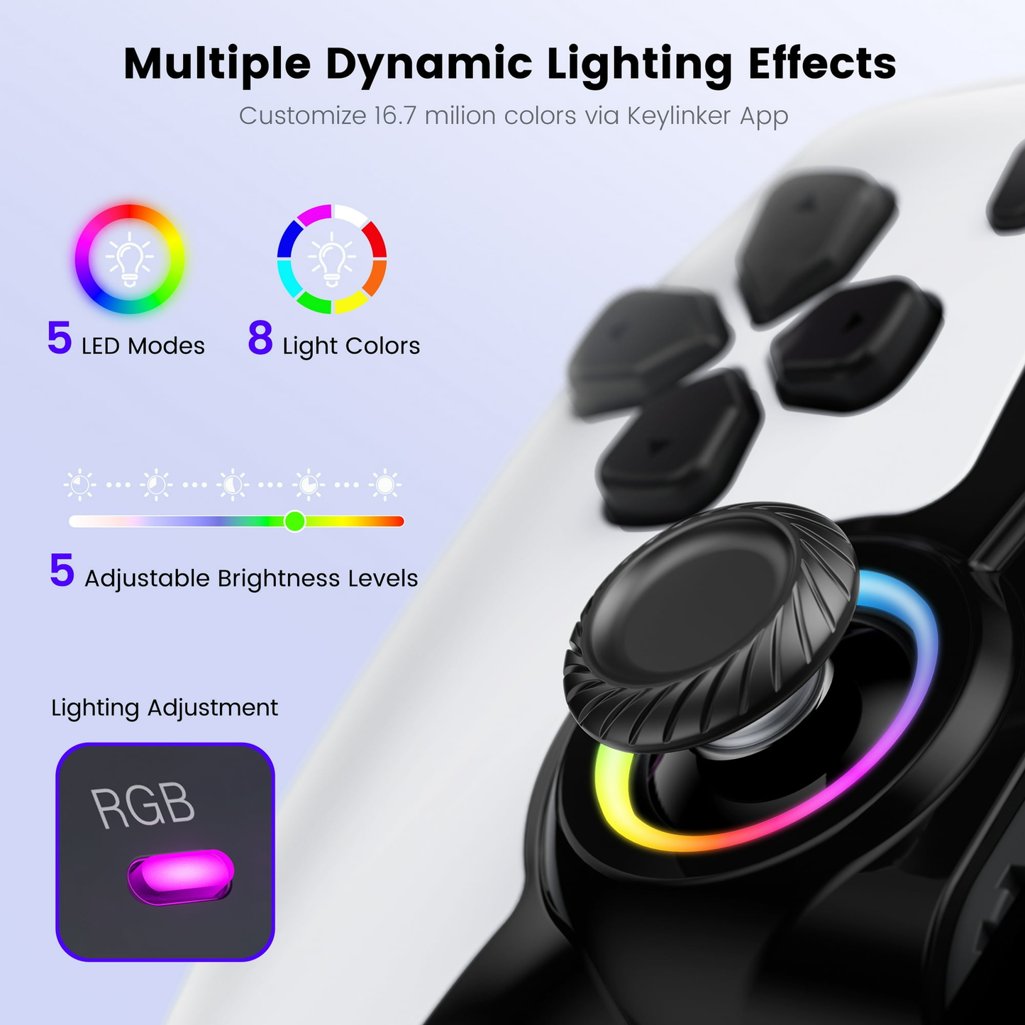 Wireless Mobile Gaming Controller for Android, iPhone,Tablet