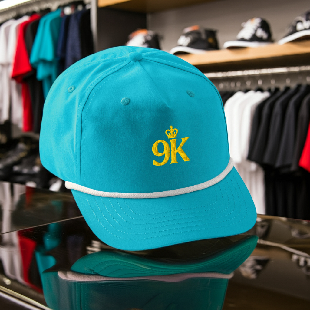 Crowned 9K Mindset Golf rope cap