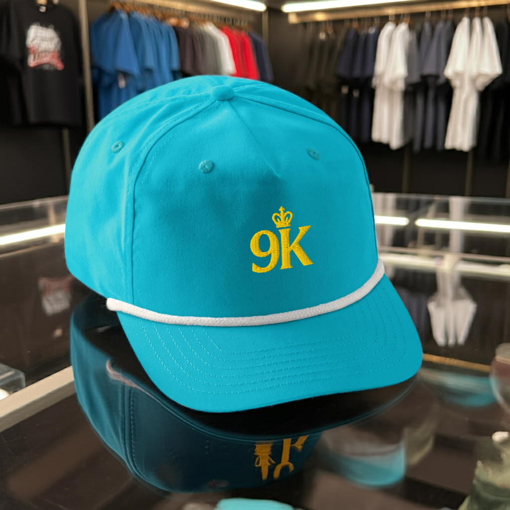 Crowned 9K Mindset Golf rope cap