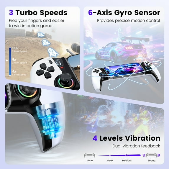 Wireless Mobile Gaming Controller for Android, iPhone,Tablet
